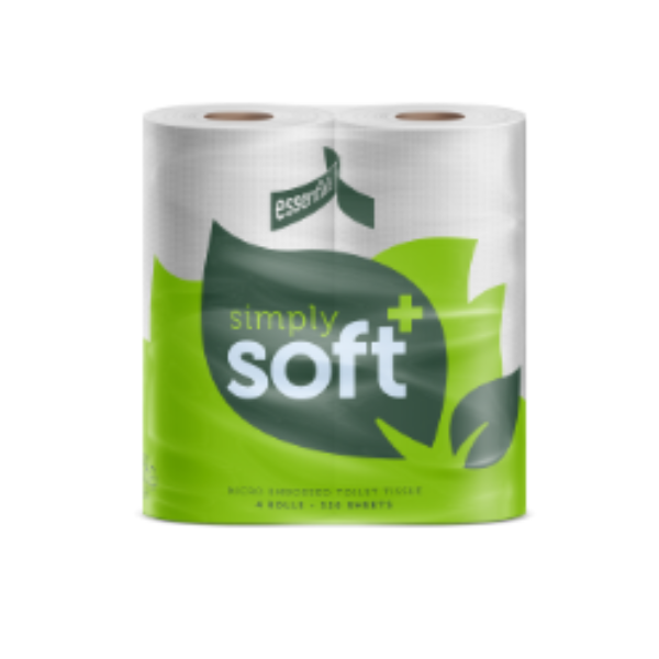 Recycled 320 sheet toilet Roll